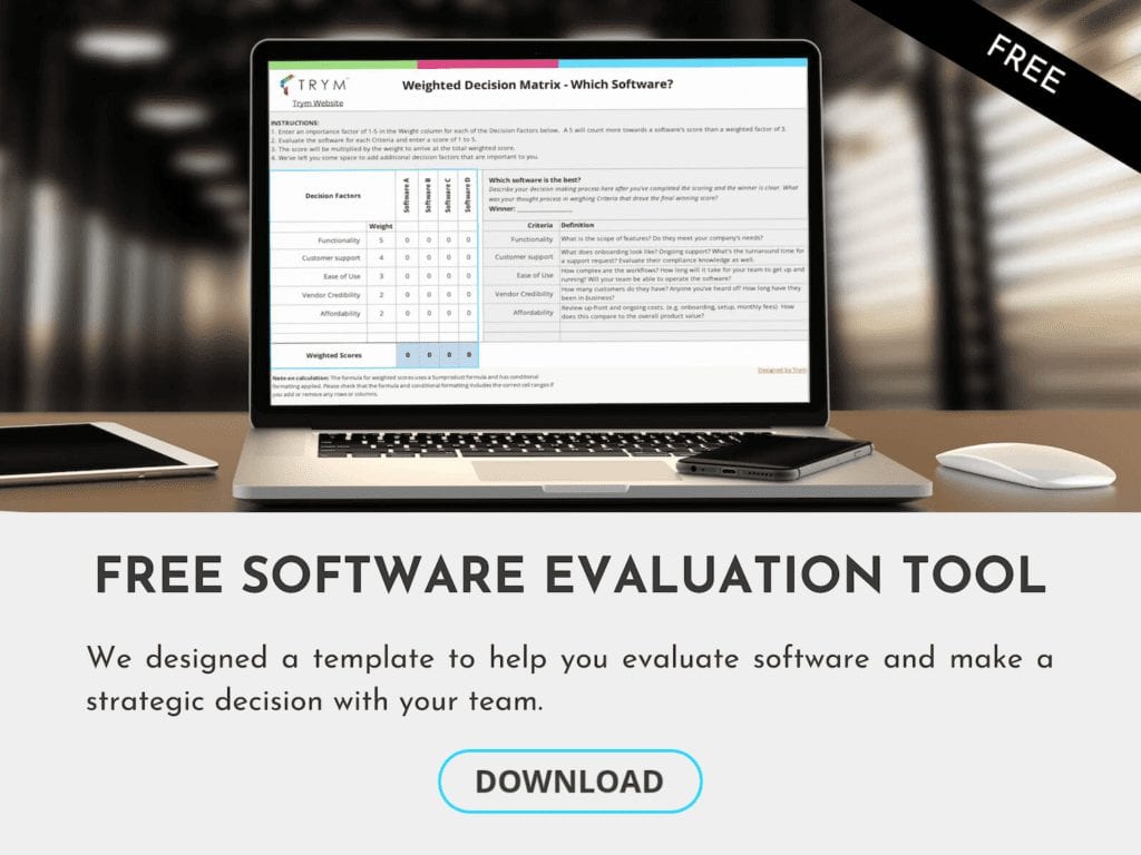 cannabis software evaluation tool